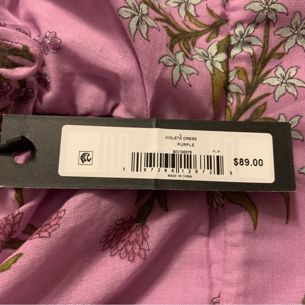 NWT Steve Madden  Lightweight Violeta Dress L 10-12 - Picture 4 of 15